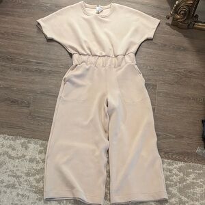Spanx Cream Jumpsuit